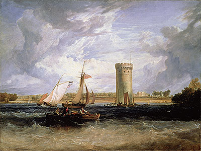 Tabley, the Seat of Sir J.F. Leicester (Windy Day), undated | J. M. W. Turner | Painting Reproduction