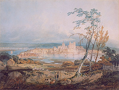 Rochester, Kent, 1795 | J. M. W. Turner | Painting Reproduction