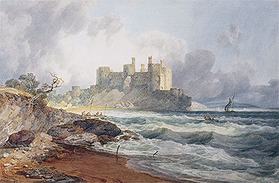 Conway Castle, n.d. | J. M. W. Turner | Gemälde Reproduktion