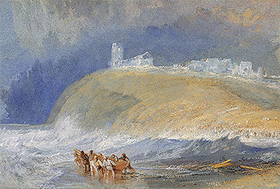 Dunwich, Suffolk, c.1829 | J. M. W. Turner | Painting Reproduction