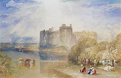Carew Castle, Pembroke, c.1832 | J. M. W. Turner | Painting Reproduction