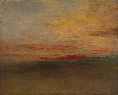 Sunset, c.1830/35 | J. M. W. Turner | Painting Reproduction