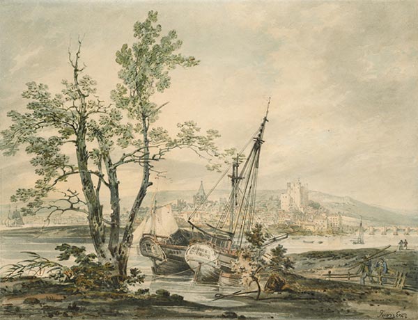 Rochester, c.1793 | J. M. W. Turner | Gemälde Reproduktion