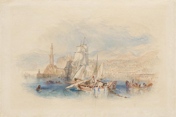 Genoa, c.1832 | J. M. W. Turner | Gemälde Reproduktion