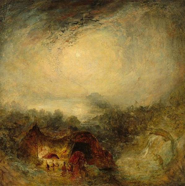 The Evening of the Deluge, c.1843 | J. M. W. Turner