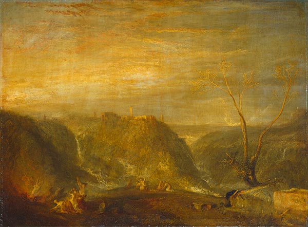 Die Vergewaltigung von Proserpine, 1839 | J. M. W. Turner | Gemälde Reproduktion
