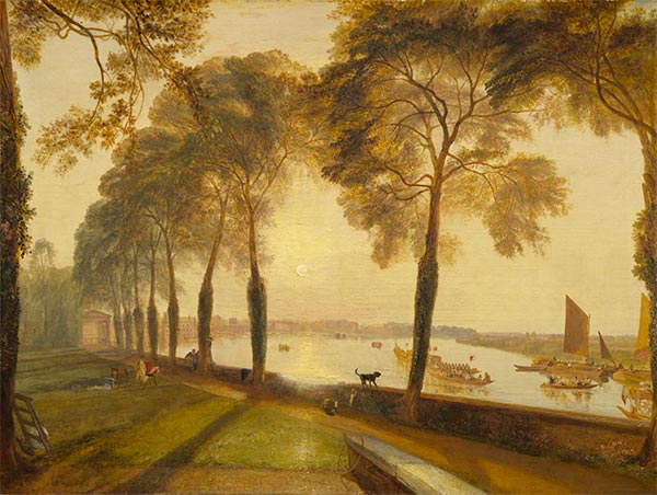 Mortlake Terrace, 1827 | J. M. W. Turner | Gemälde Reproduktion
