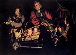 A Philosopher giving that Lecture on the Orrery, 1766 by Wright of Derby | Painting Reproduction