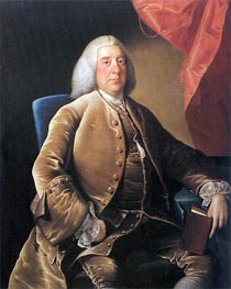 Portrait of William Brooke, 1760 von Wright of Derby | Gemälde-Reproduktion