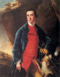Portrait of Francis Noel Clarke Mundy, c.1762/63 by Wright of Derby | Painting Reproduction