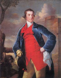 Portrait of Harry Peckham, c.1762/63 by Wright of Derby | Painting Reproduction