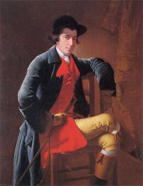Portrait of Nicholas Heath, c.1762/63 by Wright of Derby | Painting Reproduction