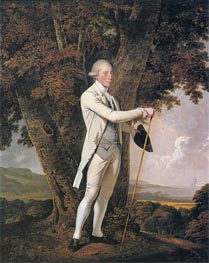 Portrait of John Milnes, 1776 von Wright of Derby | Gemälde-Reproduktion