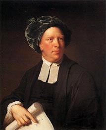 Portrait of Rev. John Pickering | Wright of Derby | Gemälde Reproduktion