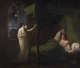 William and Margaret from Percy's Reliques of Ancient English Poetry, c.1785 by Wright of Derby | Painting Reproduction