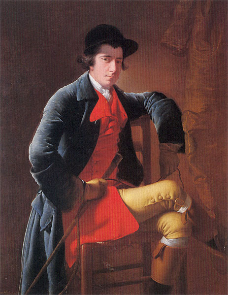 Portrait of Nicholas Heath, c.1762/63 by Wright of Derby | Painting Reproduction