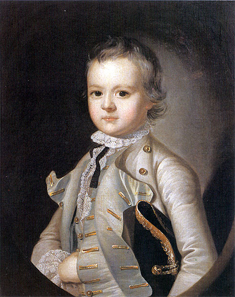 Portrait of Harvey Wilmot, c.1760 by Wright of Derby | Painting Reproduction