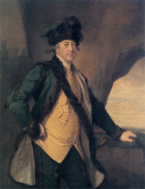 Porträt von John Whetham von Kirklington | Wright of Derby | Gemälde Reproduktion