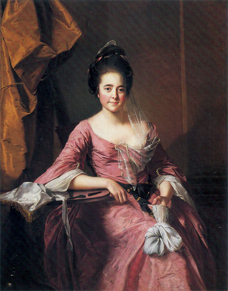 Porträt einer Dame mit ihrer Spitzenarbeit | Wright of Derby | Gemälde Reproduktion