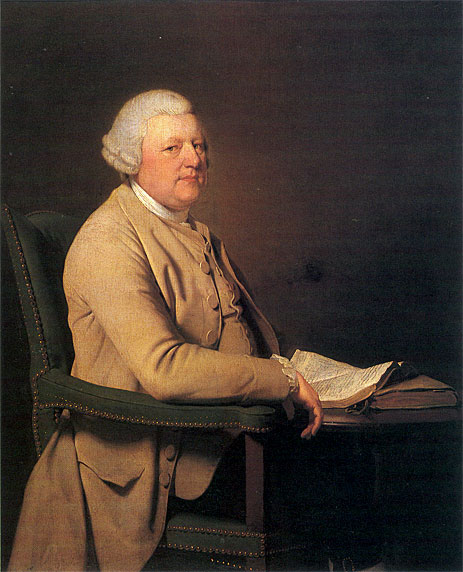 Portrait of Richard Cheslyn | Wright of Derby | Painting Reproduction