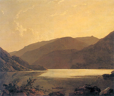 Ullswater, c.1795 | Wright of Derby | Painting Reproduction