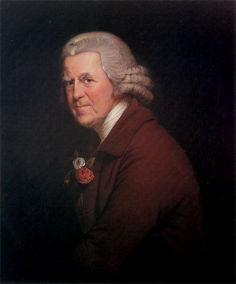 Portrait of Old John, Head Waiter at the King's Head in Derby | Wright of Derby | Painting Reproduction