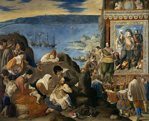 The Reconquest of Bahia, c.1634/35 | Juan Bautista Maino | Painting Reproduction