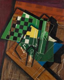 The Checkerboard | Juan Gris | Painting Reproduction