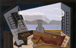 The Open Window, 1921 by Juan Gris | Painting Reproduction