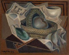 The Basket, 1924 by Juan Gris | Painting Reproduction