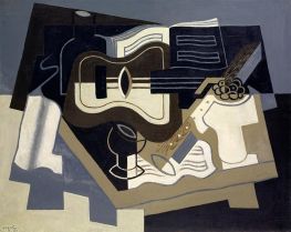 Guitar and Clarinet, 1920 by Juan Gris | Painting Reproduction