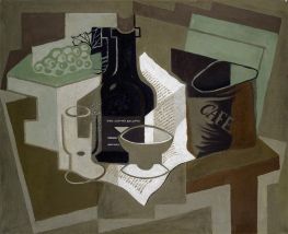 The Bag of Coffee, 1920 by Juan Gris | Painting Reproduction