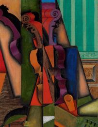 Violin and Guitar, 1913 by Juan Gris | Painting Reproduction
