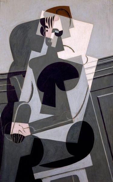 Portrait of Josette Gris, 1916 by Juan Gris | Painting Reproduction