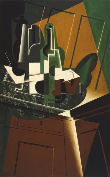 The Sideboard, 1917 | Juan Gris | Painting Reproduction