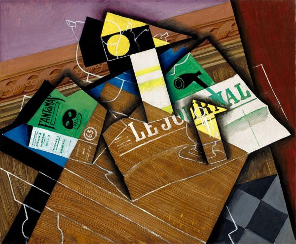Fantômas | Juan Gris | Painting Reproduction