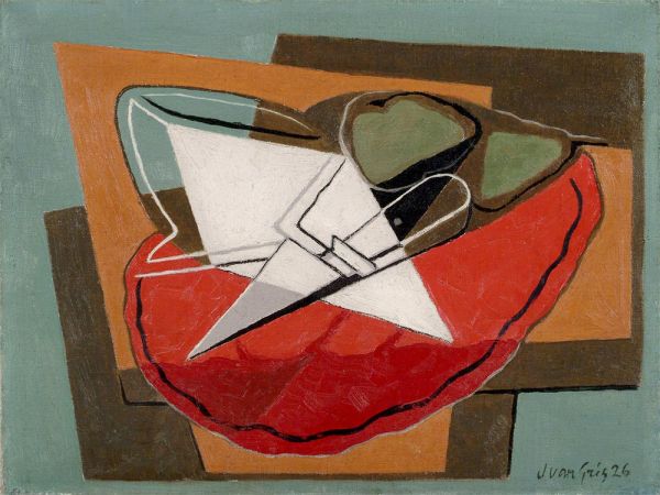 Messer, 1926 von Juan Gris | Gemälde-Reproduktion