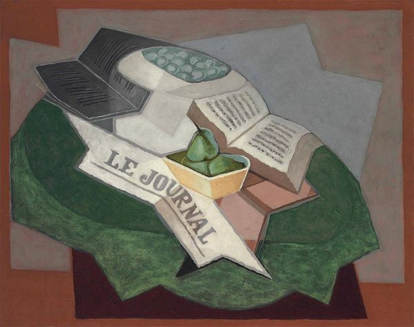 The Green Cover, 1925 | Juan Gris | Painting Reproduction