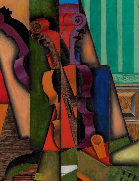 Violin and Guitar, 1913 | Juan Gris | Painting Reproduction