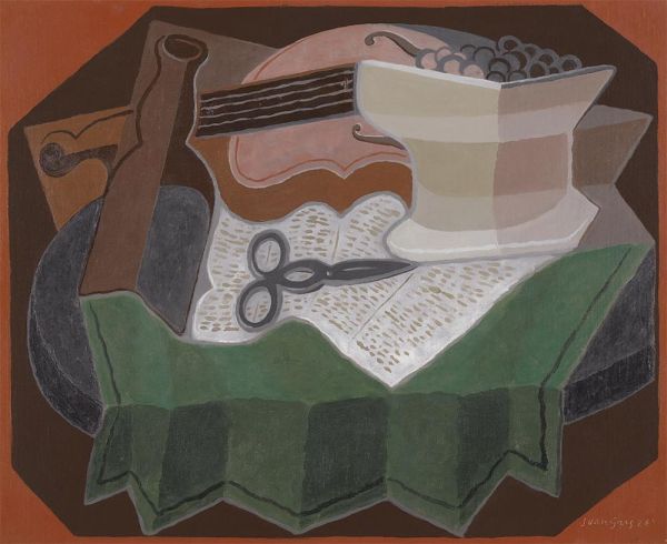 Schere, 1926 von Juan Gris | Gemälde-Reproduktion