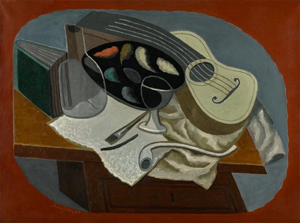 Der Tisch des Malers, 1925 | Juan Gris | Gemälde Reproduktion