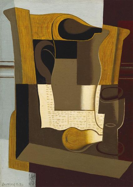 Le Broc, 1920 von Juan Gris | Gemälde-Reproduktion