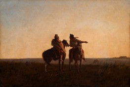 The Two Roads, n.d. by Juan Manuel Blanes | Painting Reproduction