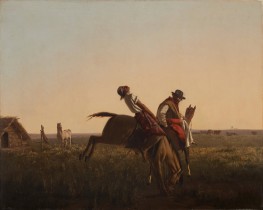 The Breaking, 1875 by Juan Manuel Blanes | Painting Reproduction