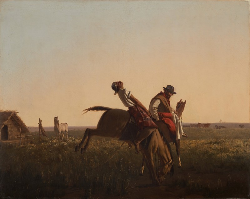 Juan Manuel Blanes | The Breaking, 1875 The Breaking, 1875 | Juan Manuel Blanes