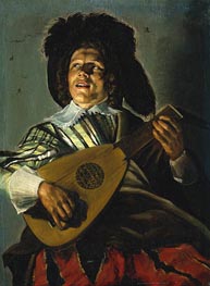 The Serenade, 1629 by Judith Leyster | Painting Reproduction