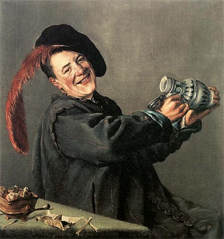 The Jolly Toper, 1629 | Judith Leyster | Gemälde Reproduktion