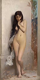The Grasshopper, 1872 by Jules Joseph Lefebvre | Painting Reproduction