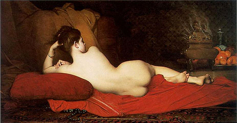 Odaliske, 1874 | Jules Joseph Lefebvre | Gemälde Reproduktion