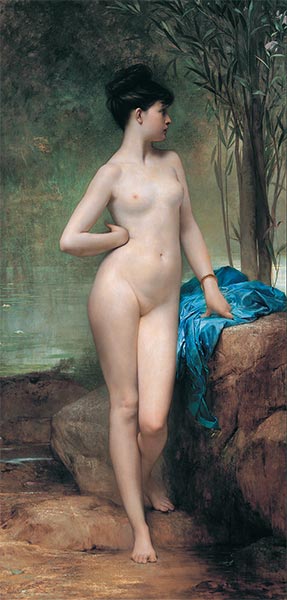 Chloe, 1875 | Jules Joseph Lefebvre | Gemälde Reproduktion